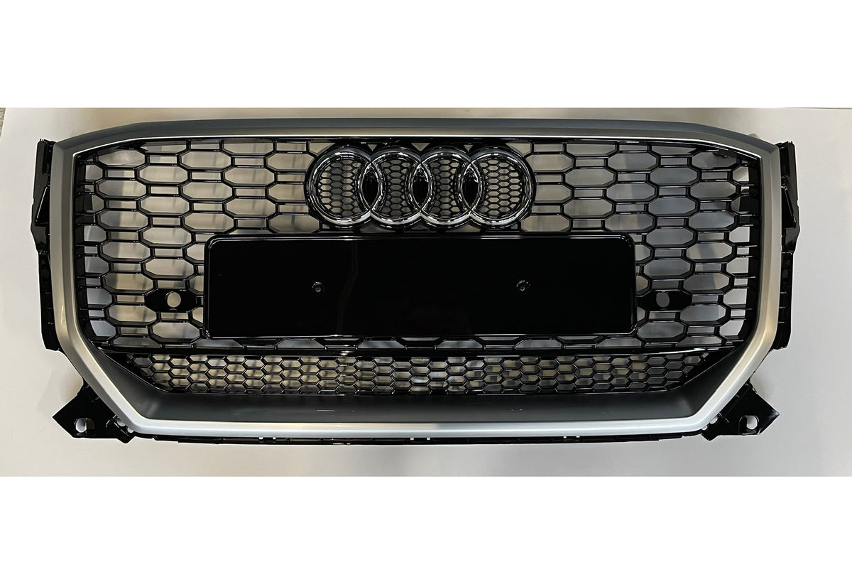 Emblème de coffre anneaux Audi noir brillant ou noir mat – Carsmatic -  Accessoires