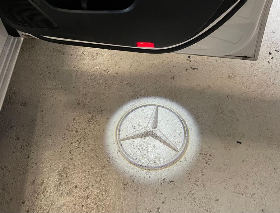 Projecteur de logo de porte Mercedes - Éclairage de porte de
