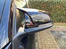 Coques de rétroviseurs BMW look M3 M4 noir brillant série 1 2 3 4 X1 E84 i3