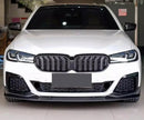 Calandre look M5 F90 noir brillant double lames BMW série 5 G30 G31 Facelift 20-