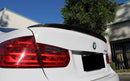 Spoiler de coffre en carbone BMW série 3 F30 et M3 F80