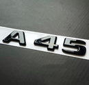 Logo A45 noir brillant Mercedes Classe A