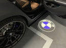 Jeu de projecteurs HD bas de porte logo BMW ou logo M